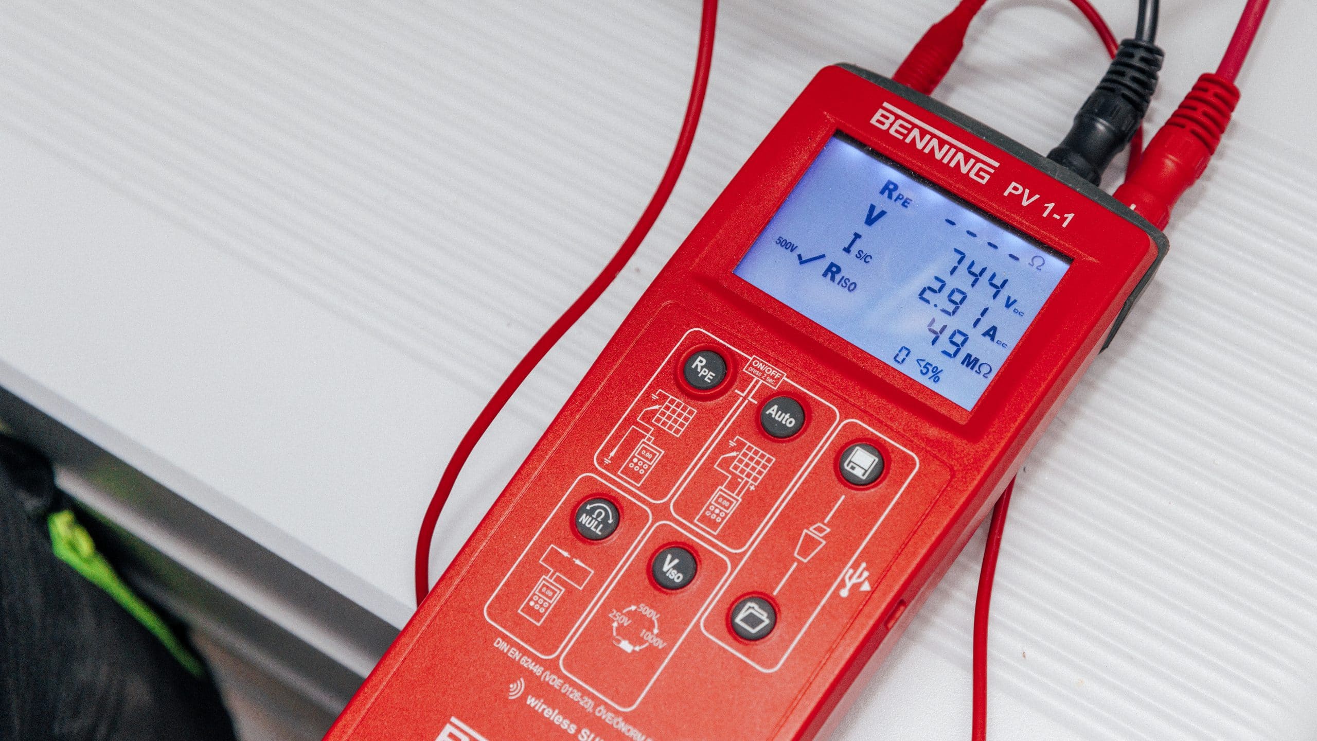 Messgerät für Strom/Photovoltaik