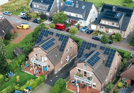 PV Anlage zur Einschätzung von Kosten bei Größe eines Mehrfamilienhauses