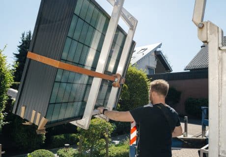 Installation einer PV Anlage, deren Kosten sich für unseren Kunden schnell amortisiert haben